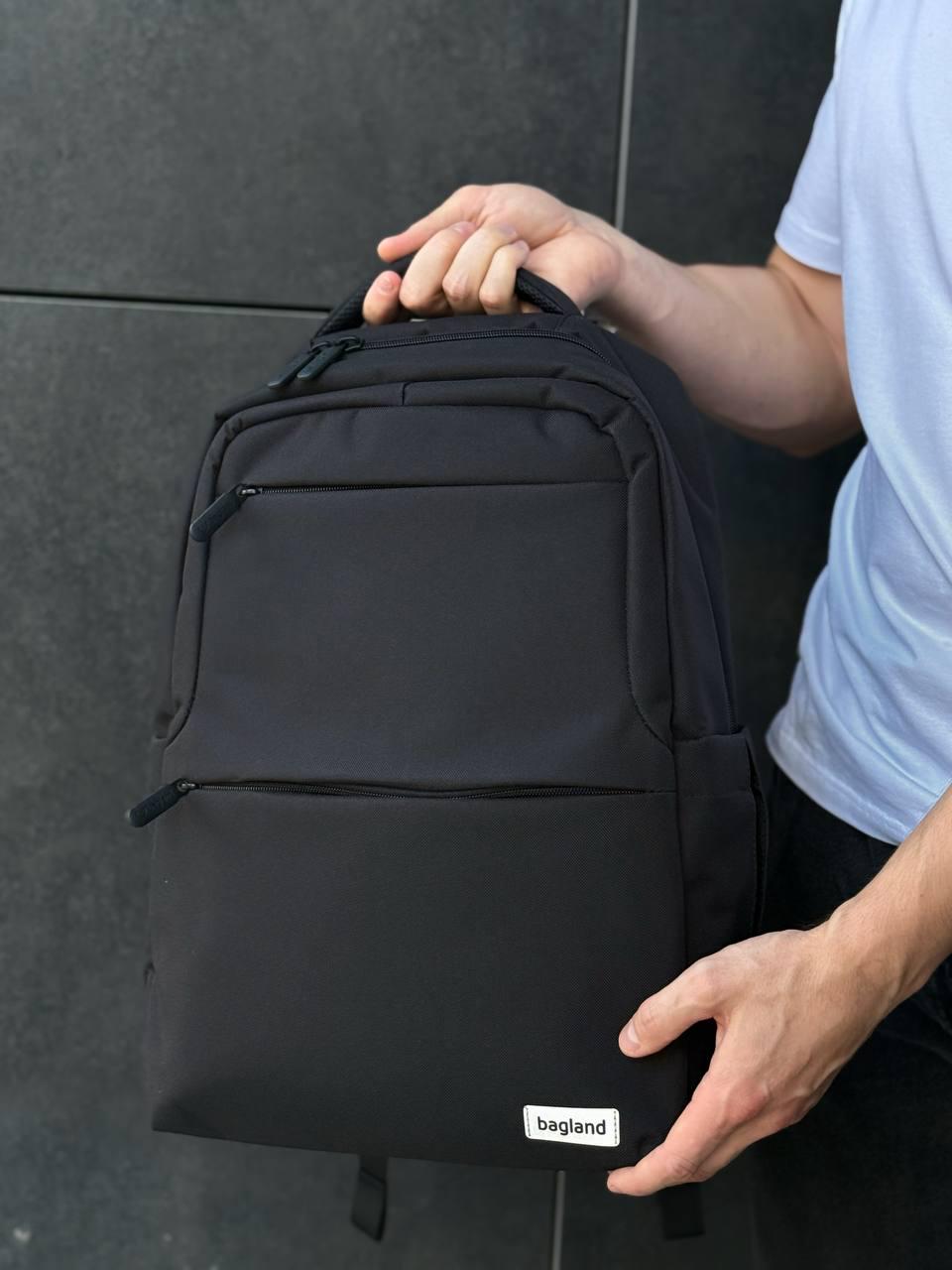 Рюкзак унисекс Bagland Senior для ноутбука 17 л Черный (11222) - фото 4 Рюкзак унисекс Bagland Senior для ноутбука 17 л Черный (11222) - фото 4