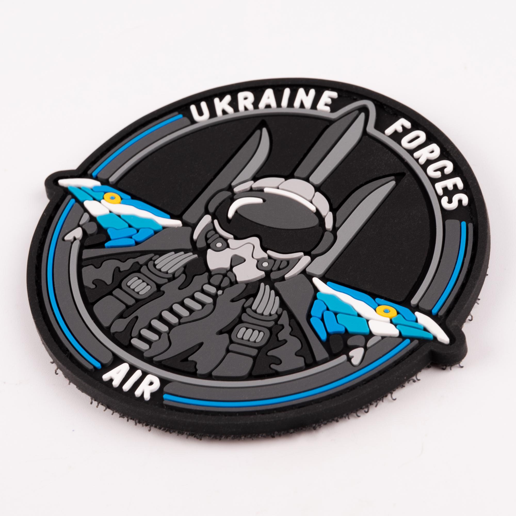 Патч ПВХ Brand Element "Ukraine Forces AIR" (BE-052) - фото 2