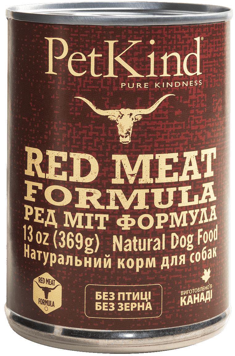 Корм влажный для собак Petkind Red Meat Formula 369 г (Pk00580)