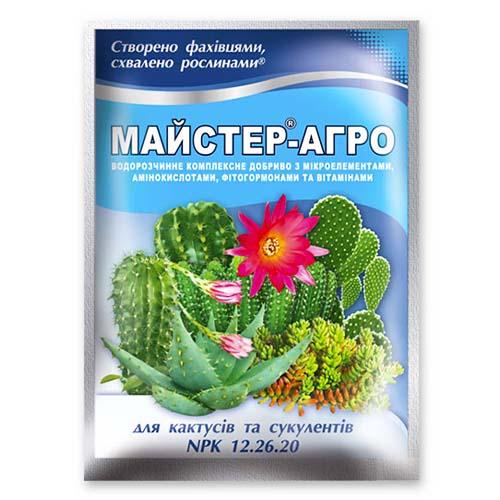 Удобрение Florium Мастер-Агро для кактусов и суккулентов