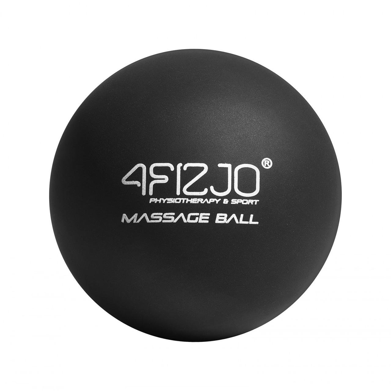 Масажний м'яч 4FIZJO 4FJ1196 Lacrosse Ball 6,25 см Black