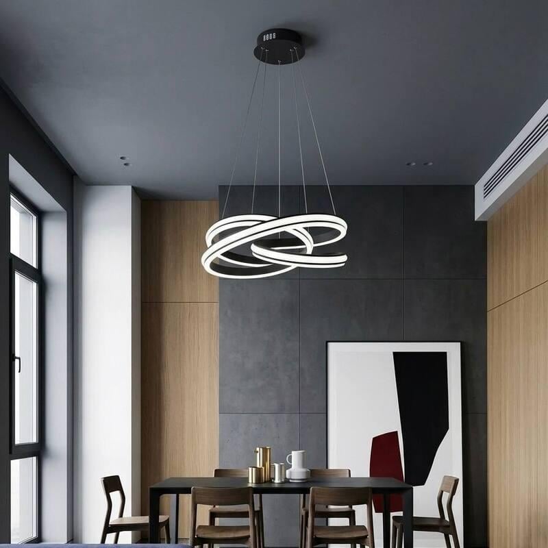 Люстра подвесная Zilini LED DF6284/450 Черный (34789912)
