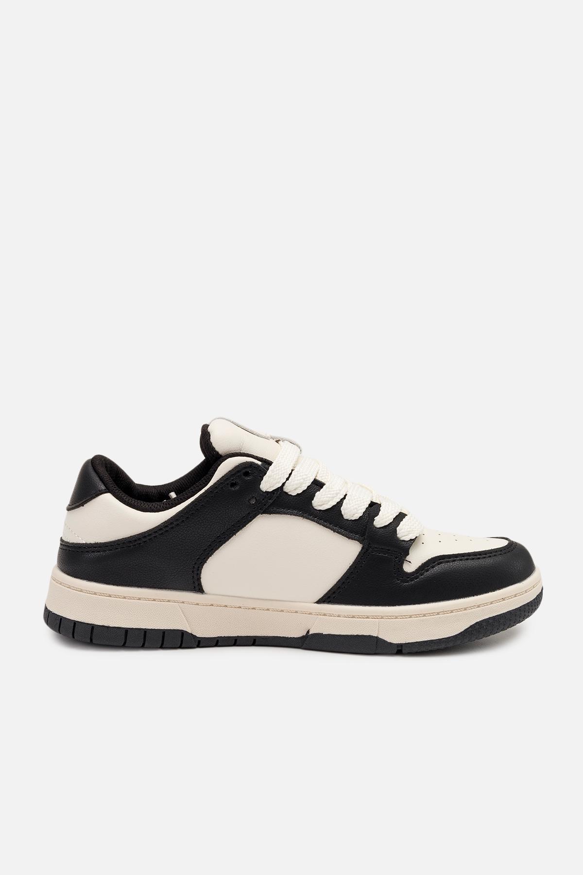 Кеды женские на плоской подошве р. 36 Молочный (SKT001032427) - фото 2