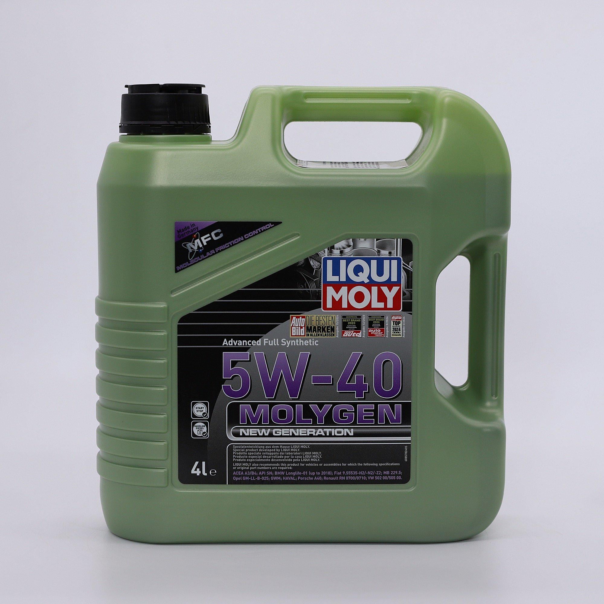 Олива моторна LIQUI MOLY MOLYGEN NEW GENERATION 5W-30 4 л Олива моторна LIQUI MOLY MOLYGEN NEW GENERATION 5W-30 4 л