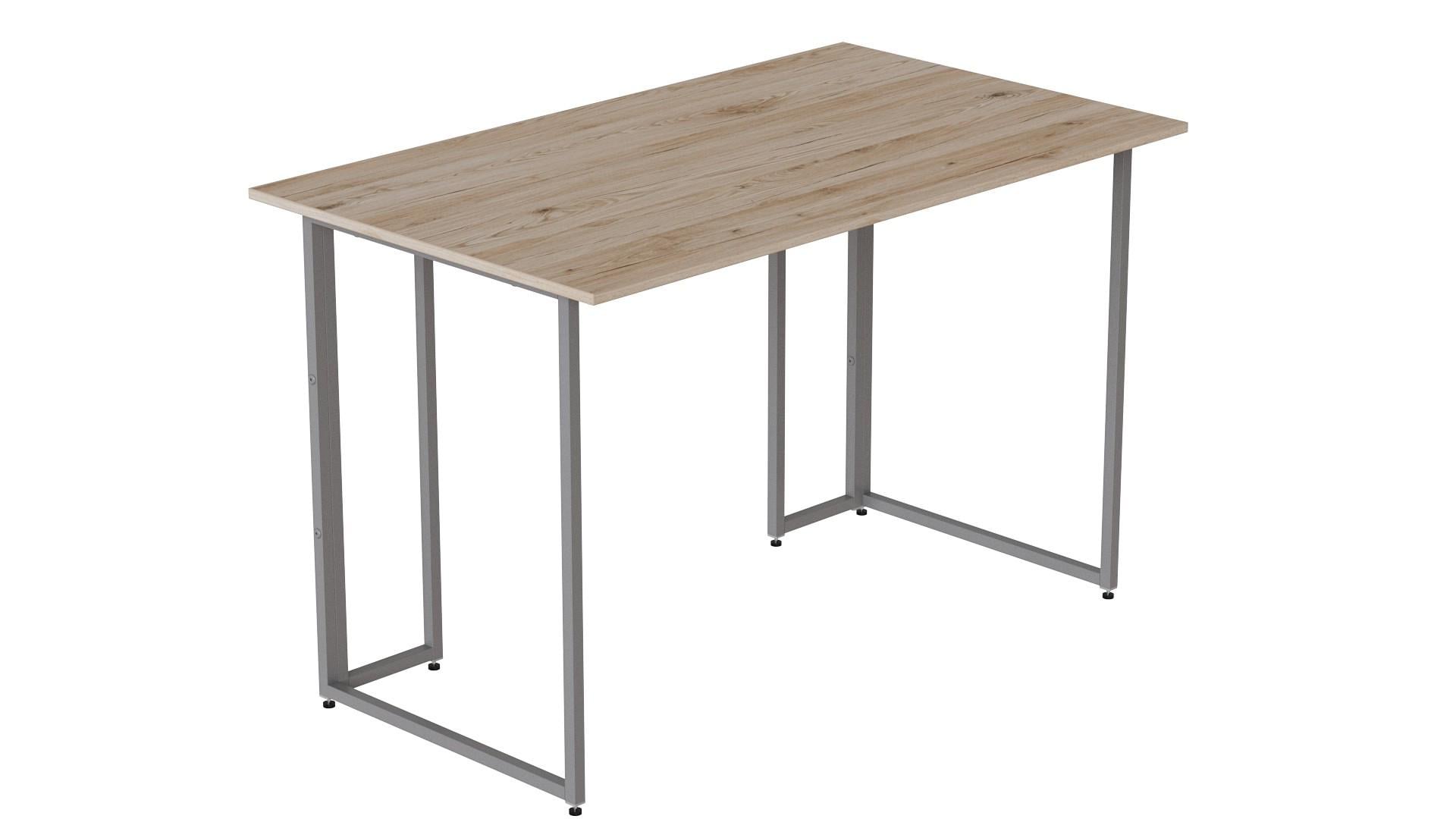 Стол компьютерный Ferrum-decor Ханна ДСП 32 мм 75x100x70 см Серый/Дуб Сан-Марино (FRD-101429)