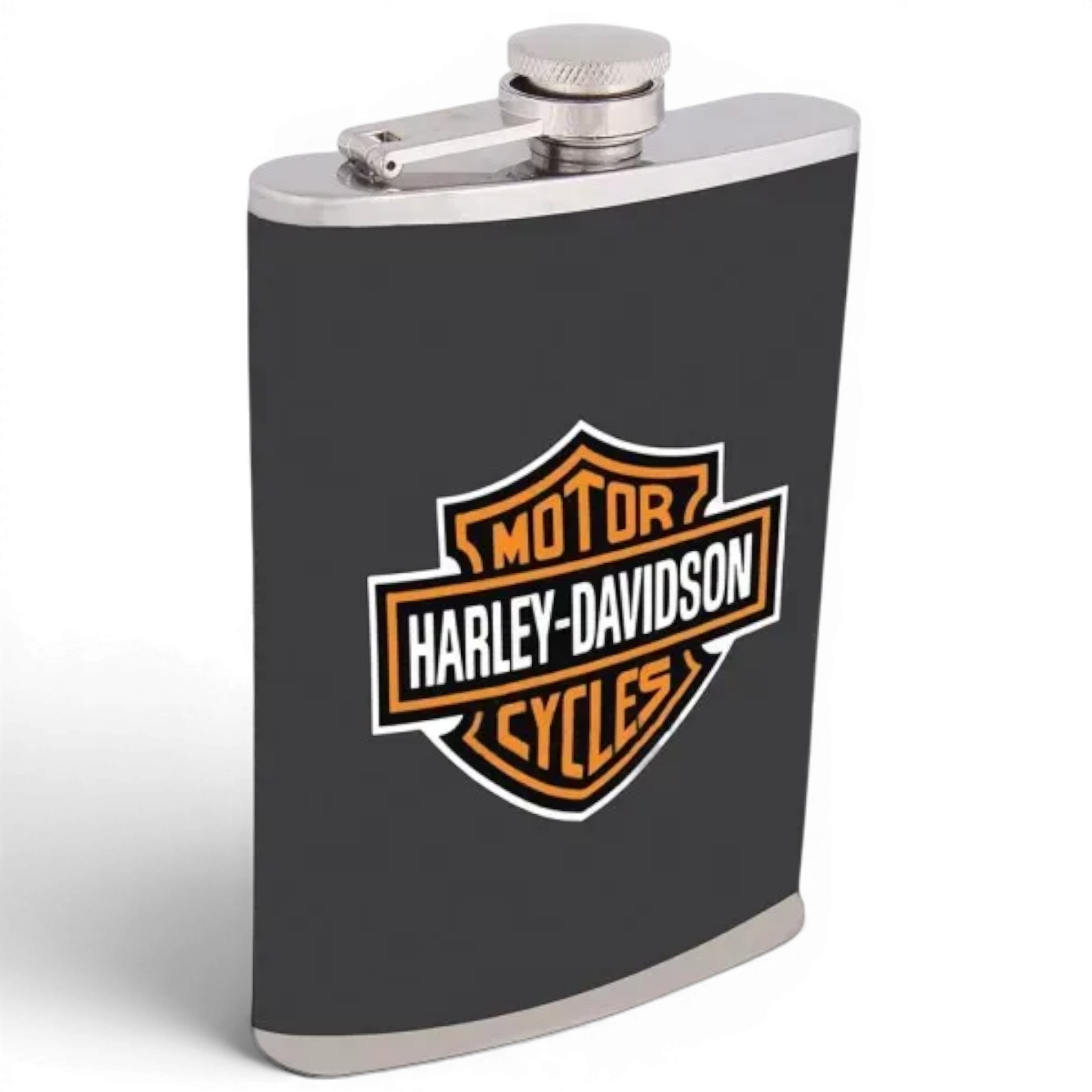 Фляга Harley Davidson D295 8oz 266 мл из нержавеющей стали (11479)