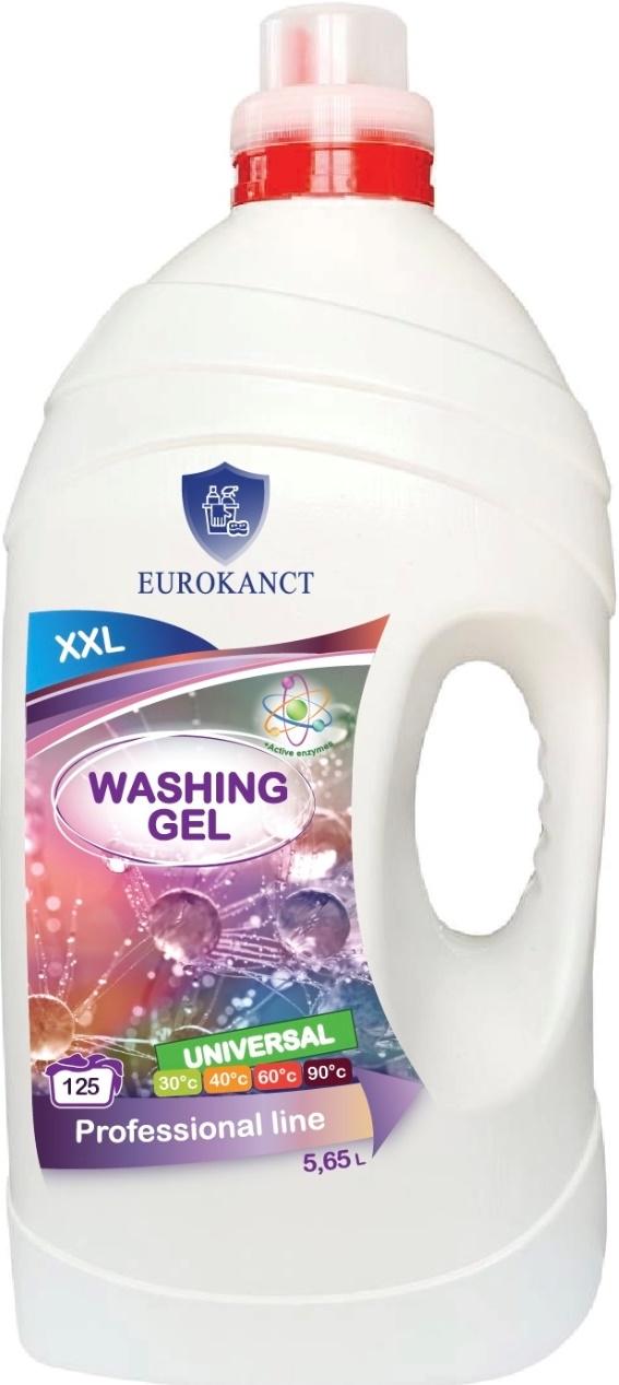 Гель для стирки Eurokanct Universal 5,65 л 125 циклов стирки (18249)
