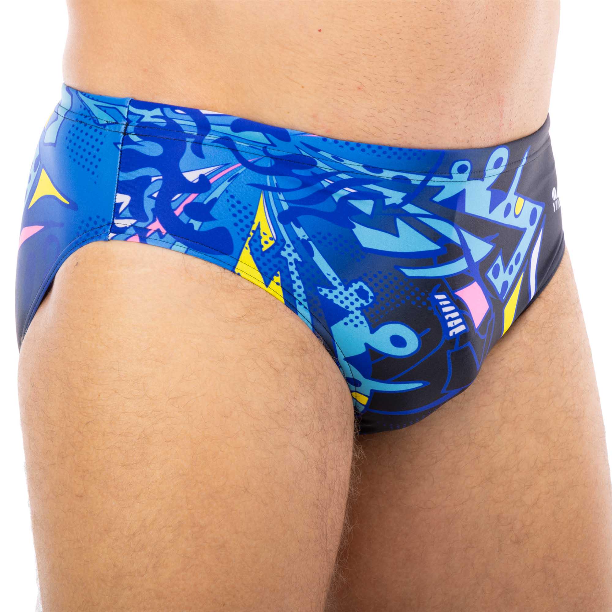 Плавки мужские классические для плавания YINGFA 9647 L Сине-черный (9647_Сине-черный_L_(160-165с) - фото 3 Плавки мужские классические для плавания YINGFA 9647 L Сине-черный (9647_Сине-черный_L_(160-165с) - фото 3