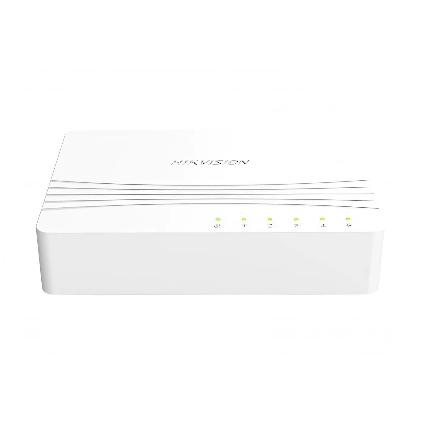 Коммутатор неуправляемый Hikvision DS-3E0505D-E Белый (99-00001523)