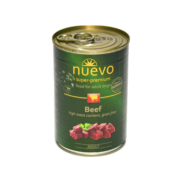 Консерва для собак Nuevo с говядиной 800 г (4250231595042) Консерва для собак Nuevo с говядиной 800 г (4250231595042)