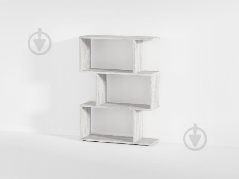 Cтелаж полиця для книг Lova Бетон Ш 700 / В 974 / Г 238