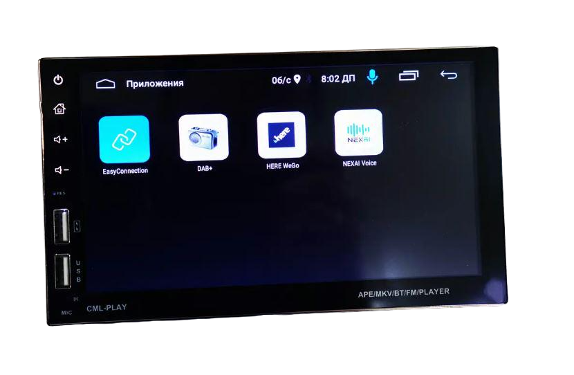 Автомагнитола 2DIN 8708 GPS/4Ядра/16Gb ROM/1Gb RAM/Android короткая база (17552)