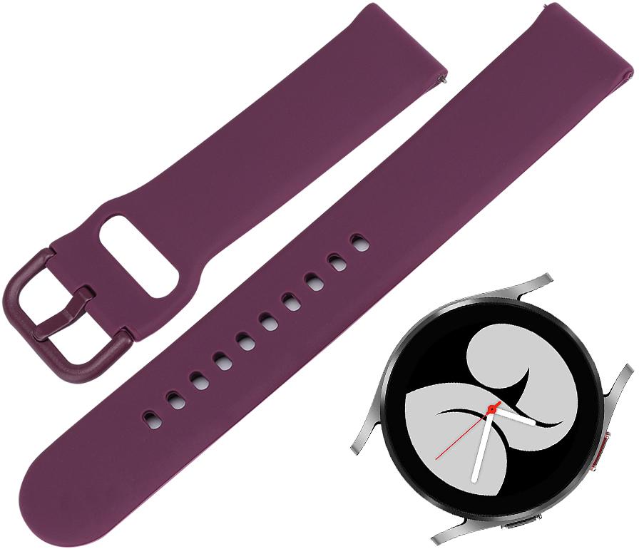 Ремешок Matte Style для Galaxy Watch 4 40 мм Violet (22935-2F) - фото 2