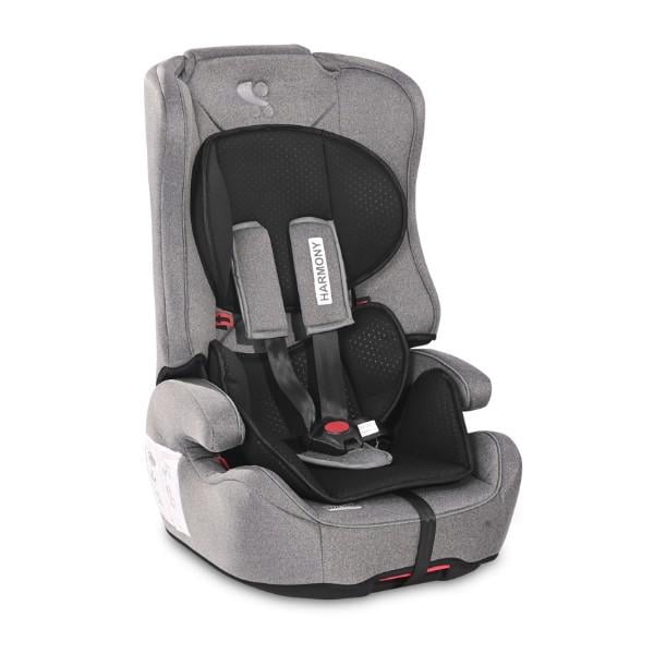 Автокресло Lorelli Harmony Isofix 9-36 кг Steel/Black (49609)