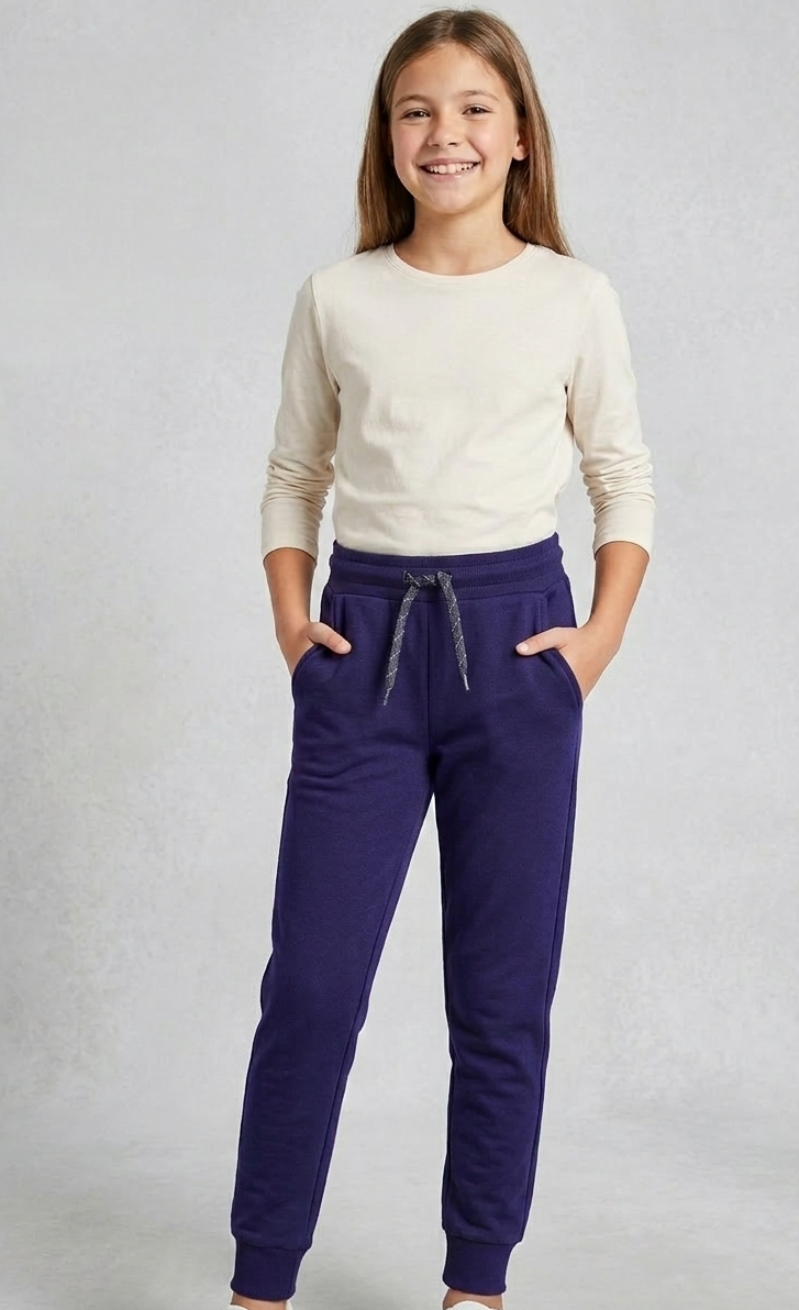 Спортивні штани джогери Pepperts для дівчинки 146-152 см Індиго (9916534_2_2)