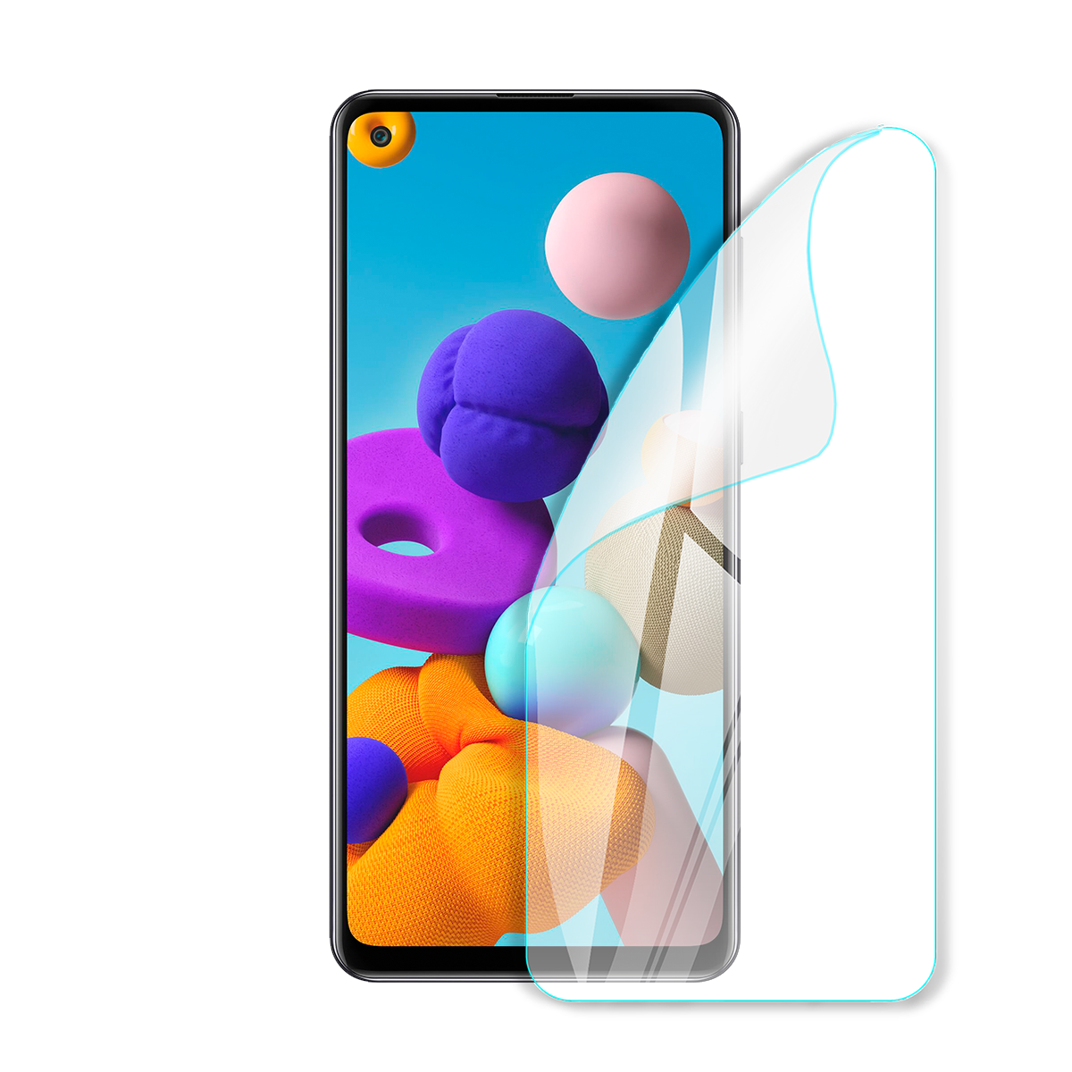 Полиуретановая пленка для Samsung Galaxy A21s серии Heavy Armor Plus (PF-HP02SNG-001-018) Полиуретановая пленка для Samsung Galaxy A21s серии Heavy Armor Plus (PF-HP02SNG-001-018)