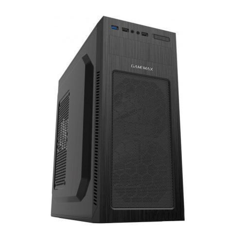 Корпус GameMax MT520 черный, без БП, Mid Tower, ATX / Micro ATX / Mini ITX, 2хUSB 2.0, 1хUSB 3.0, 0.5 мм, 4.0кг (MT520-NP)