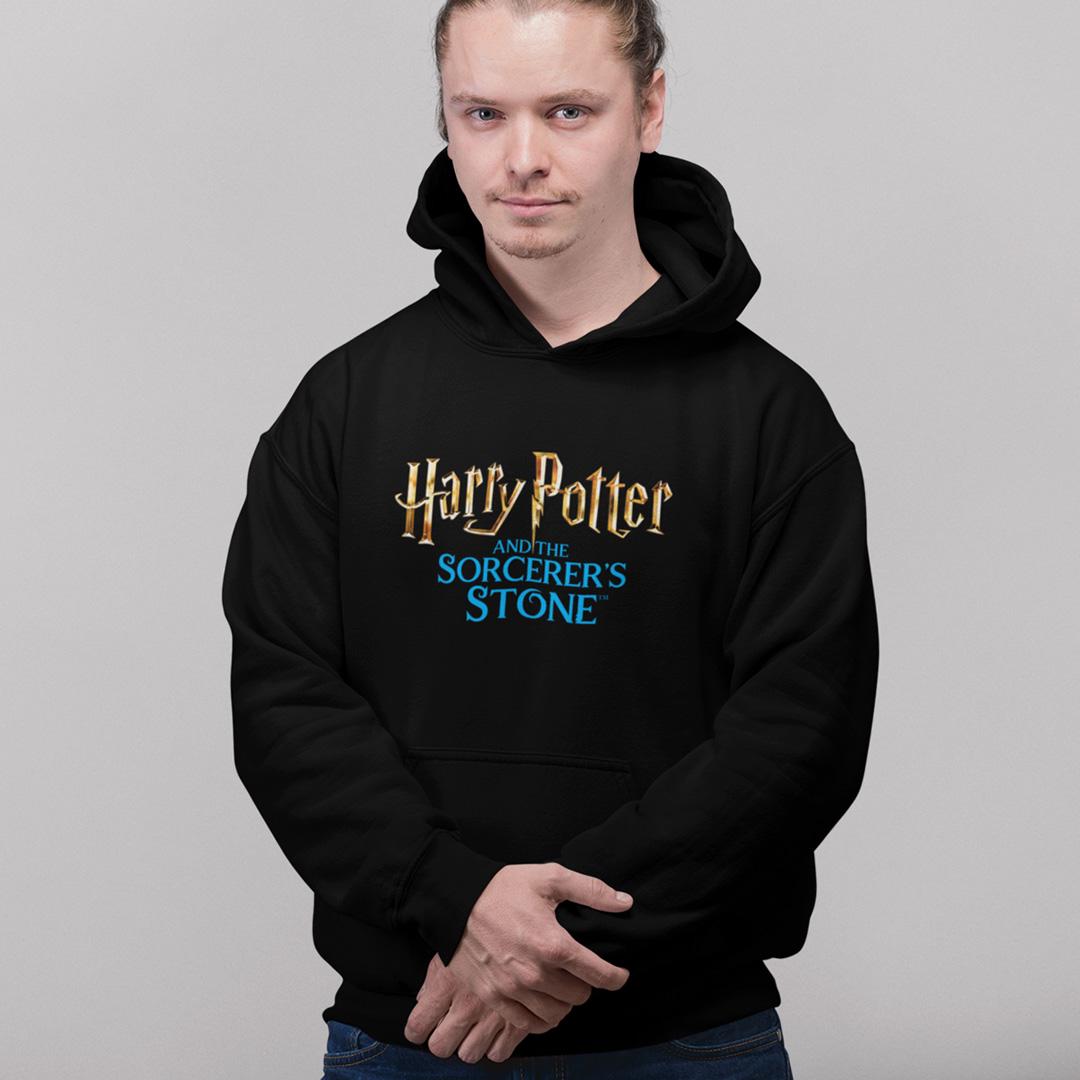 Худи флисовый унисекс Harry Potter And The Sorcerers Stone XS Черный