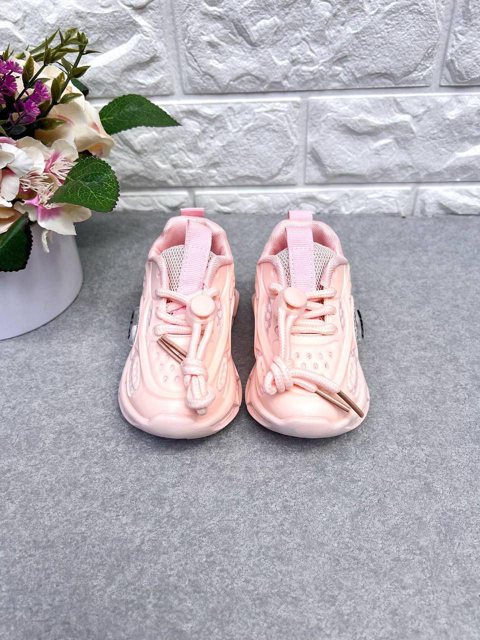Кроссовки для девочки 1534 р. 21 13 см Розовый (1534) - фото 2