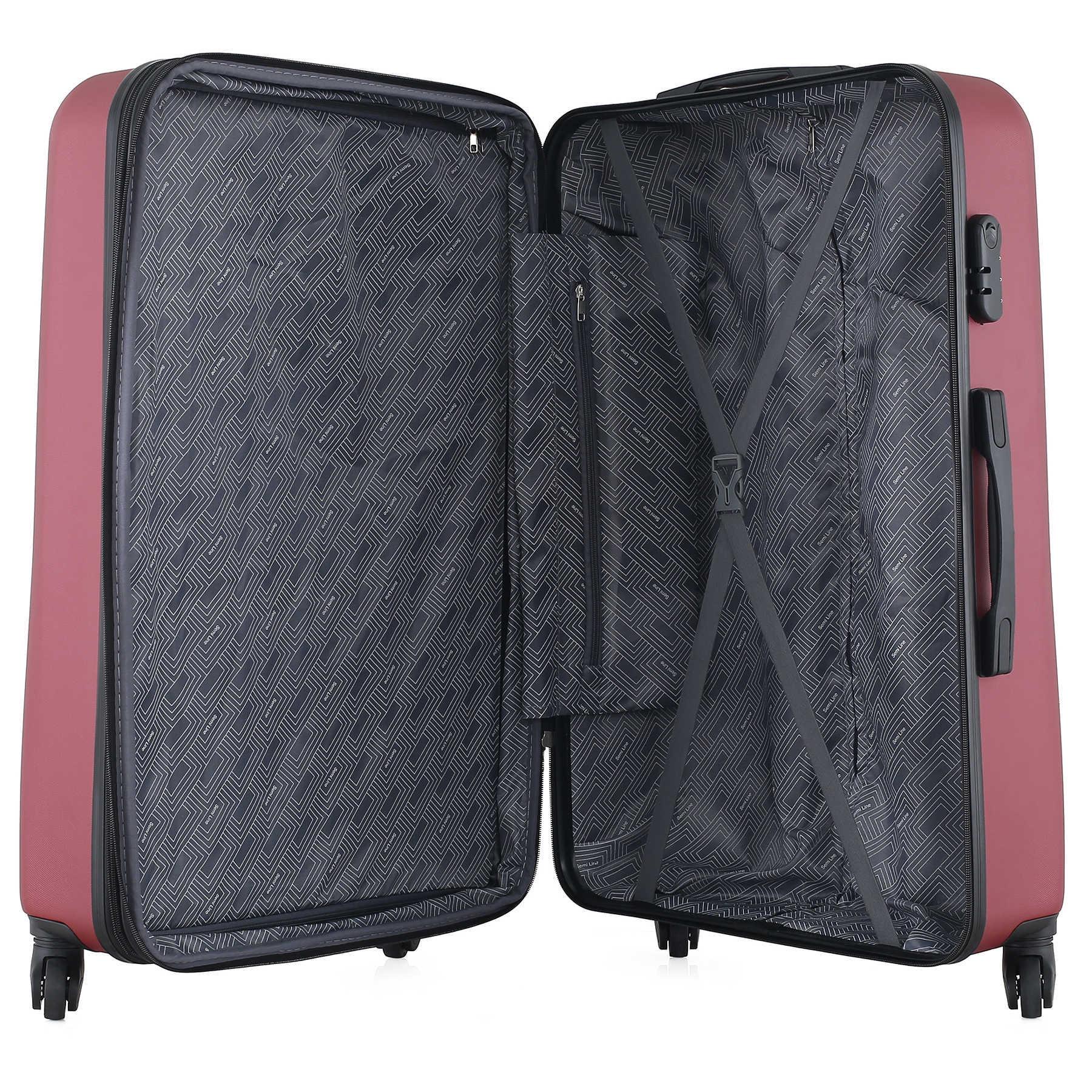 Валіза Semi Line 28" L Cherry (T5639-3) - фото 2 Валіза Semi Line 28" L Cherry (T5639-3) - фото 2