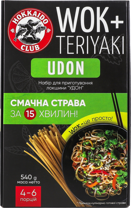 Набір для приготування локшини WOK Удон 540 г (000010014)
