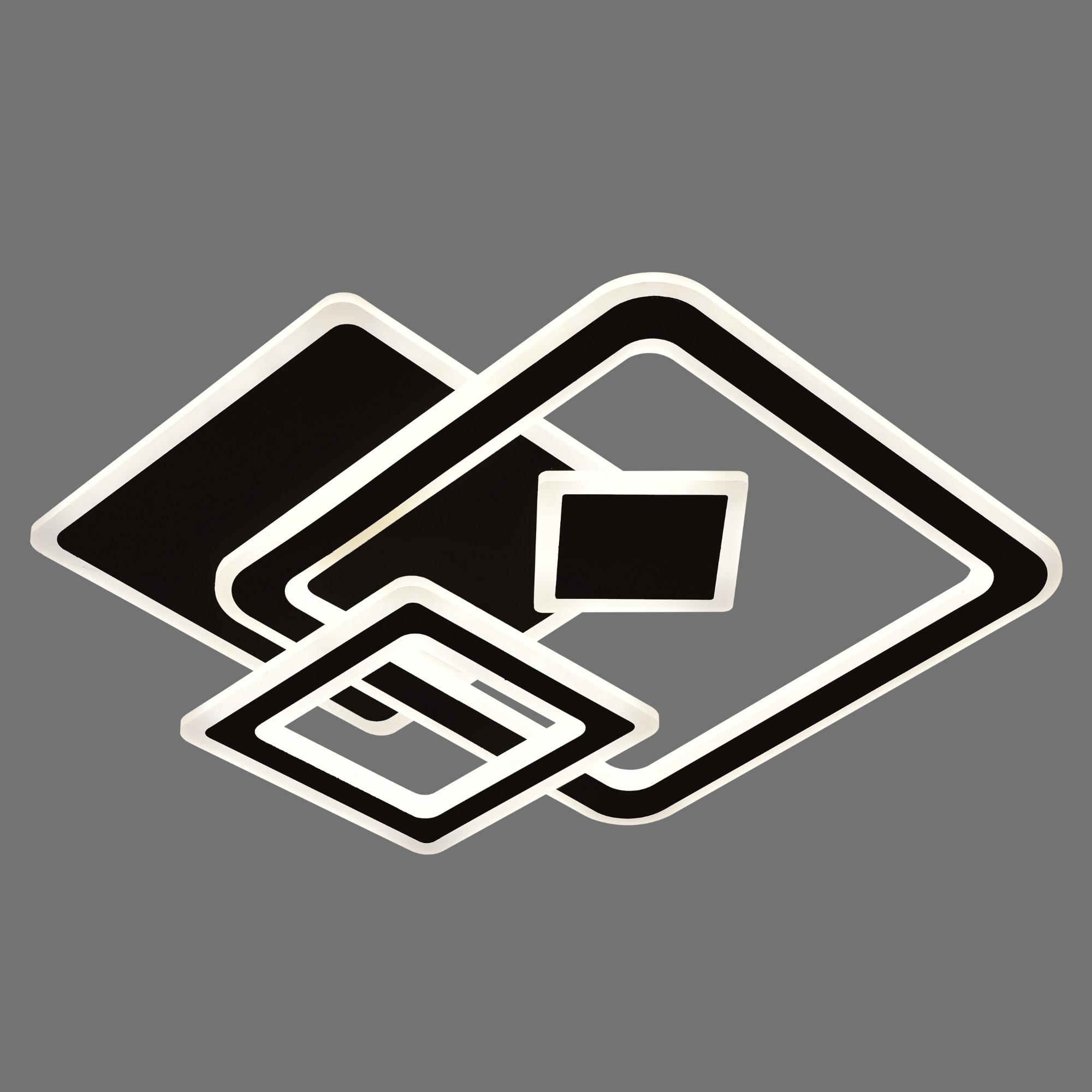 Люстра світлодіодна акрилова Valeso V WSD5641 BK Чорний (000041576)