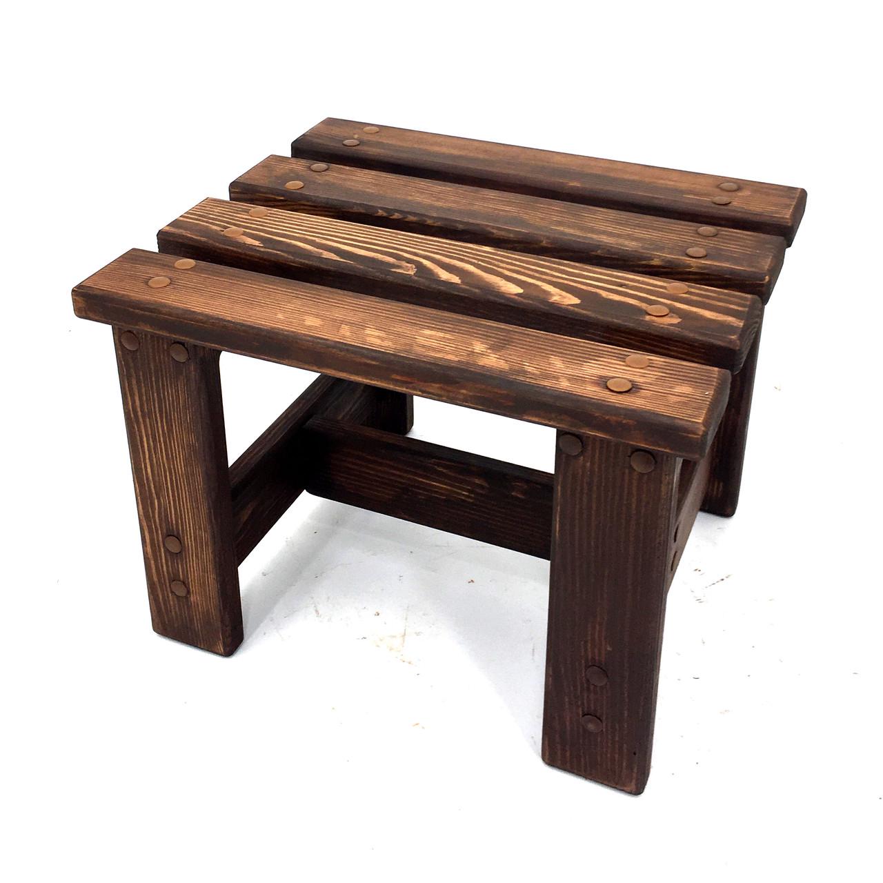 Стульчик из дерева Хомора 35 Капучино (ТАБ-354009)