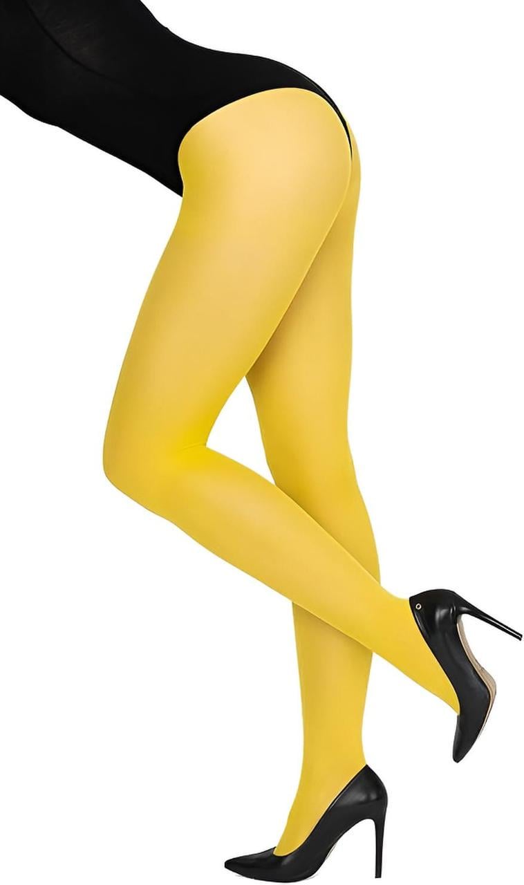 Колготки цветные матовые из микрофибры LORES Concorde 60 DEN р. 6 GIALLO/Желтый (Lore-Concorde60-YL-6)