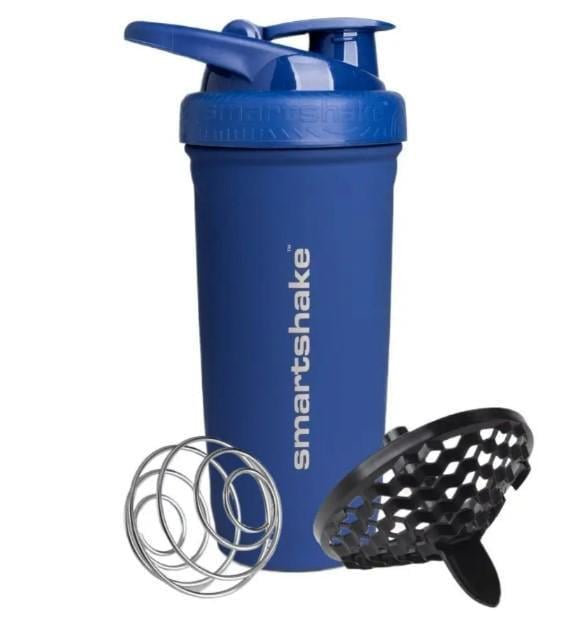 Шейкер спортивний SmartShake Reforce Stainless Steel 30 oz/900 мл Navy Blue (11153101)