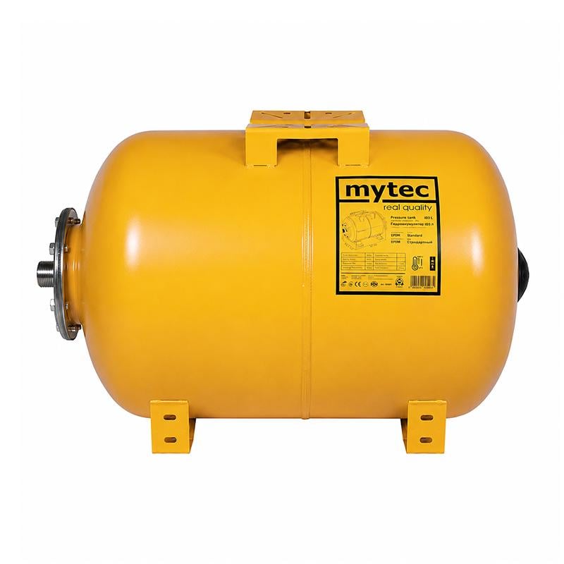 Гидроаккумулятор стальной Mytec горизонтальный 100 л (67768)