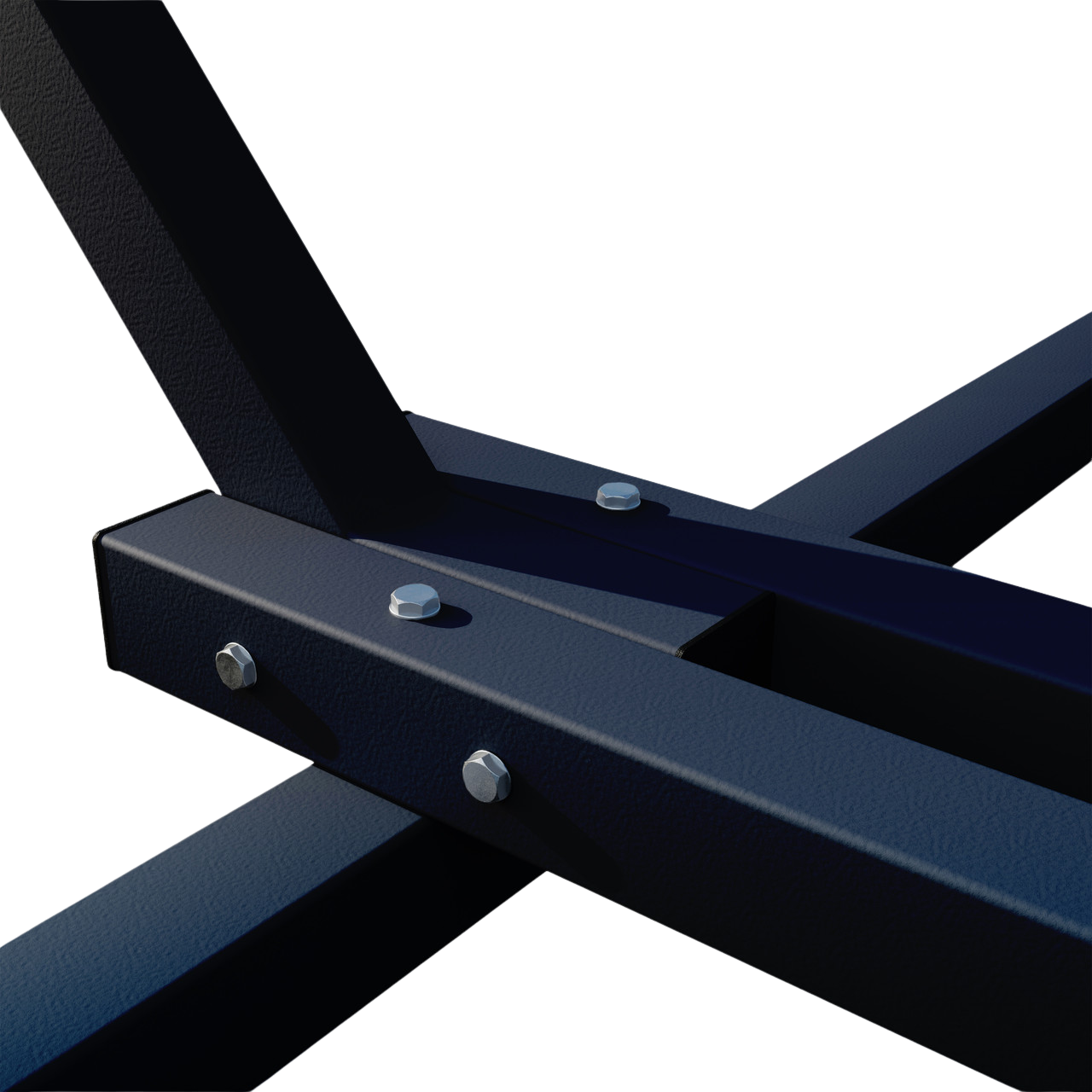 Стійка для двомісного гамака WCG металевий каркас квадратний профіль 50х50 мм Чорний матовий (W-5050-B1) - фото 7