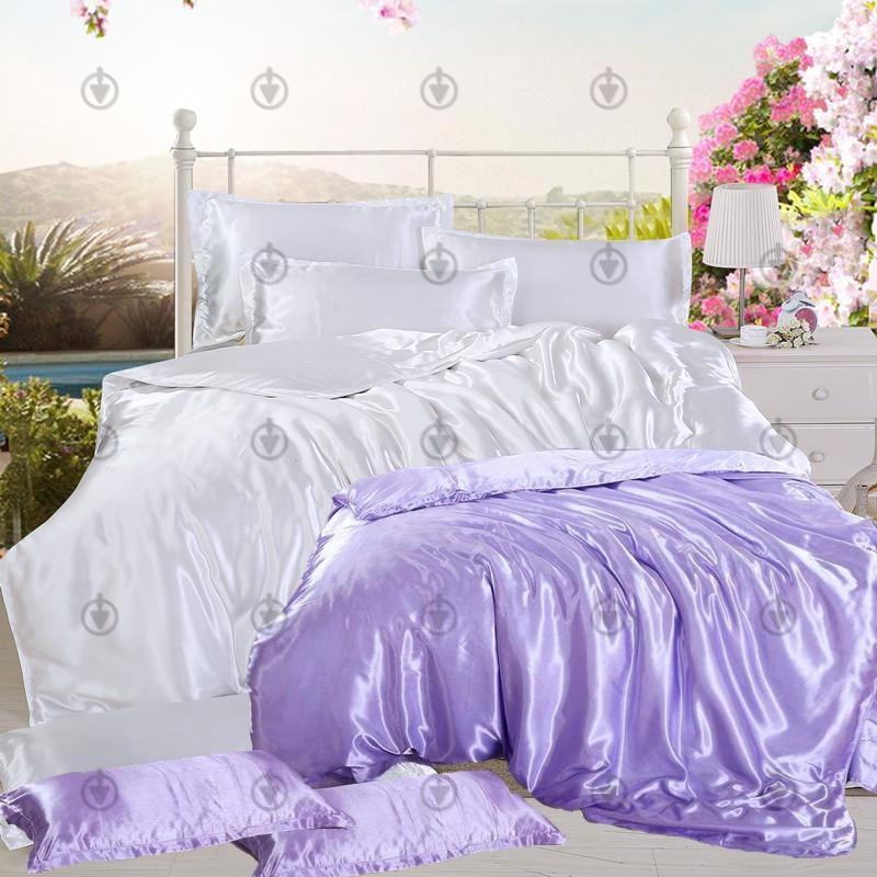 Комплект постільної білизни Moka Textile євро додаткова підковдра та 2 додаткові наволочки 50х70 см/70х70 см Білий/Бузковий (2392405842) - фото 1 Комплект постільної білизни Moka Textile євро додаткова підковдра та 2 додаткові наволочки 50х70 см/70х70 см Білий/Бузковий (2392405842) - фото 1