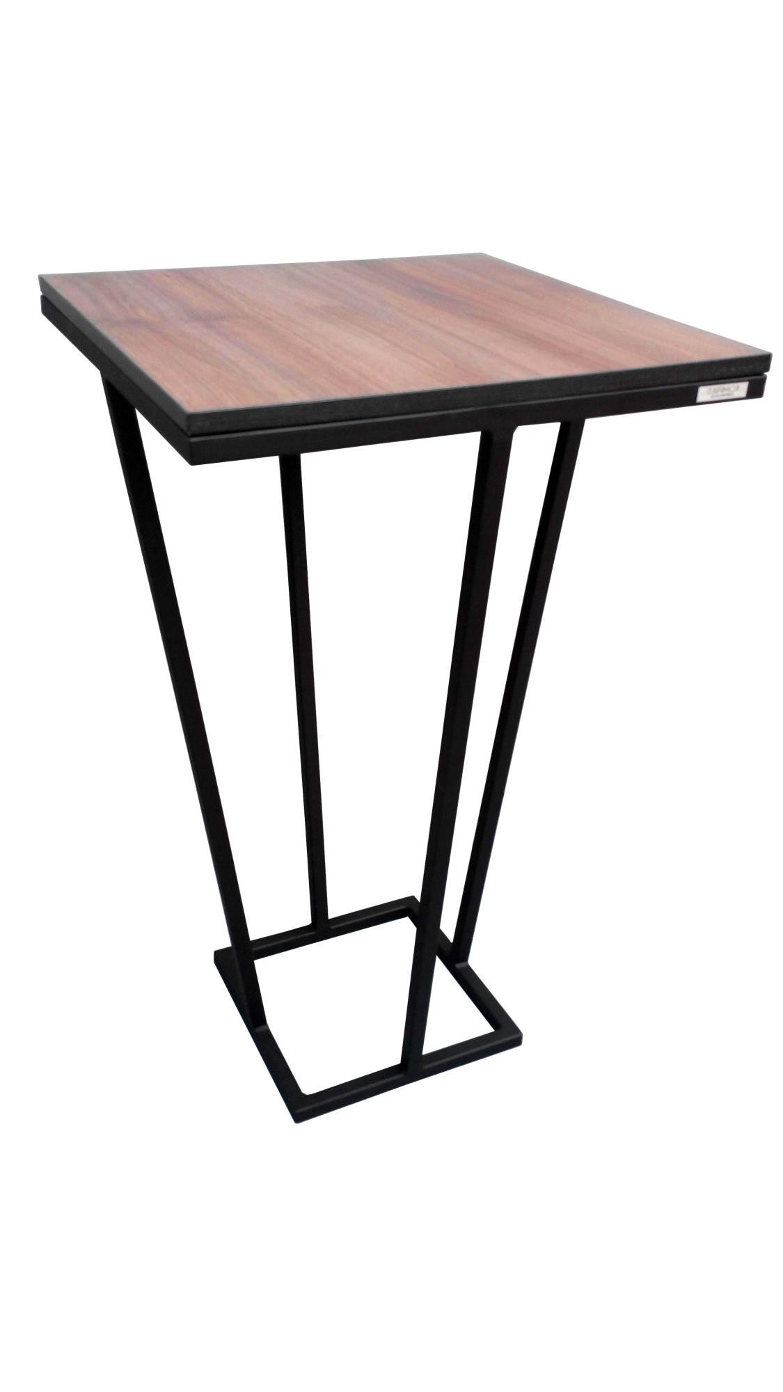 Столик журнальный Kompred OL045 Черный/Коричневый (4766685)