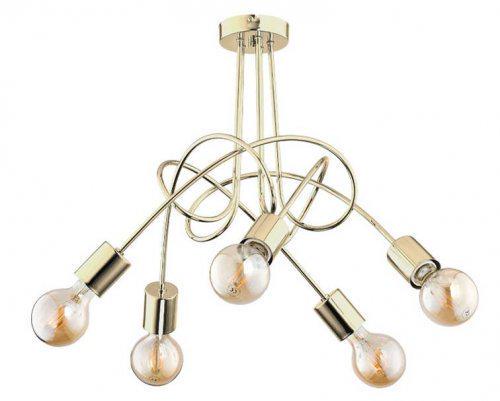 Люстра Alfa Tango современная Gold (28315)