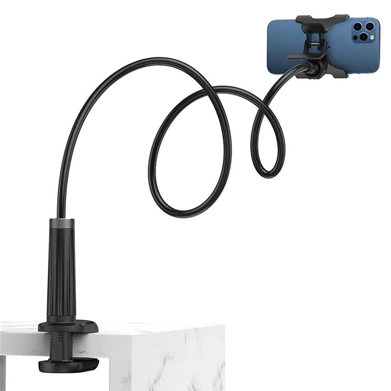 Держатель для телефона видеоняни 70 см и вращением 360° Черный (f28963ce)