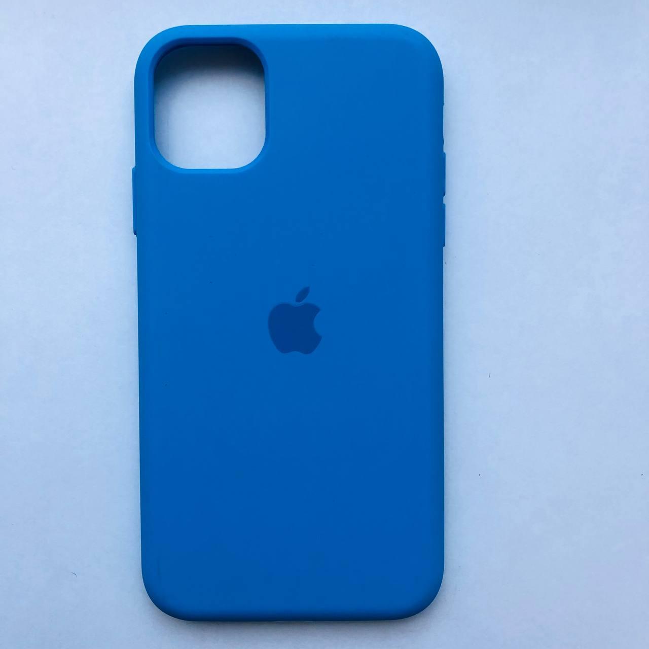 Чехол Silicone Case для Apple iPhone 11 Surf Blue