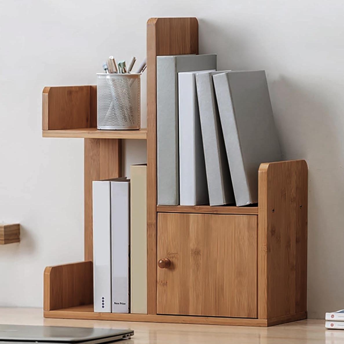 Полка книжная настольная из дерева Перион Сиена (КПА-022105) Полка книжная настольная из дерева Перион Сиена (КПА-022105)