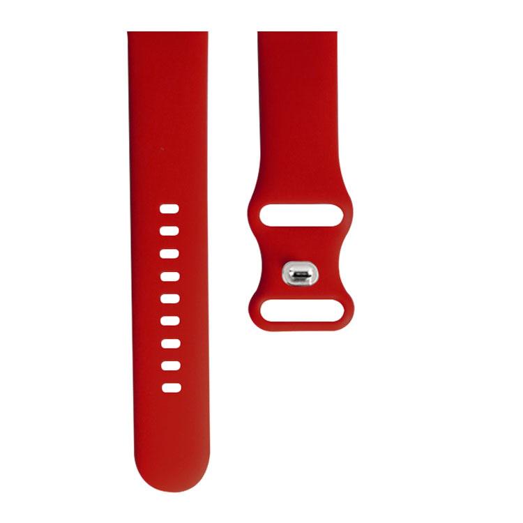 Ремінець ANbeauty для годинника Apple Watch гумовий 42/44/45/49 mm Red (AN0103086) - фото 1