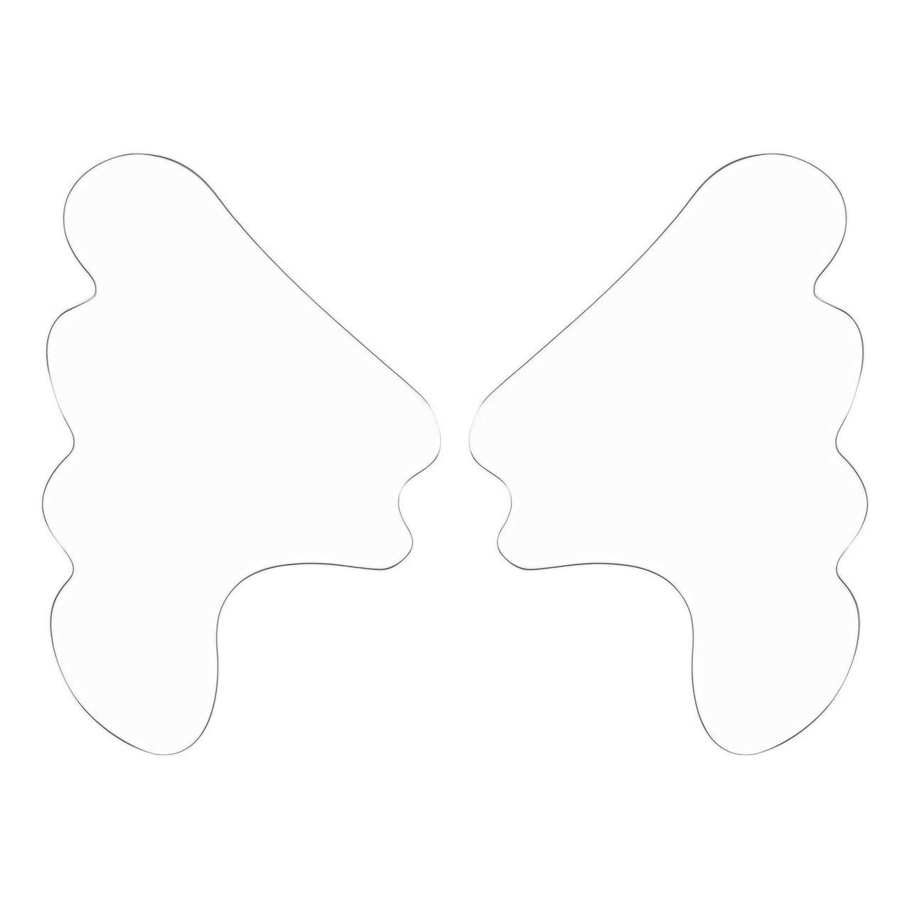 Силіконові патчі для обличчя від зморшок багаторазові для носогубної зони та щоки (7541334)