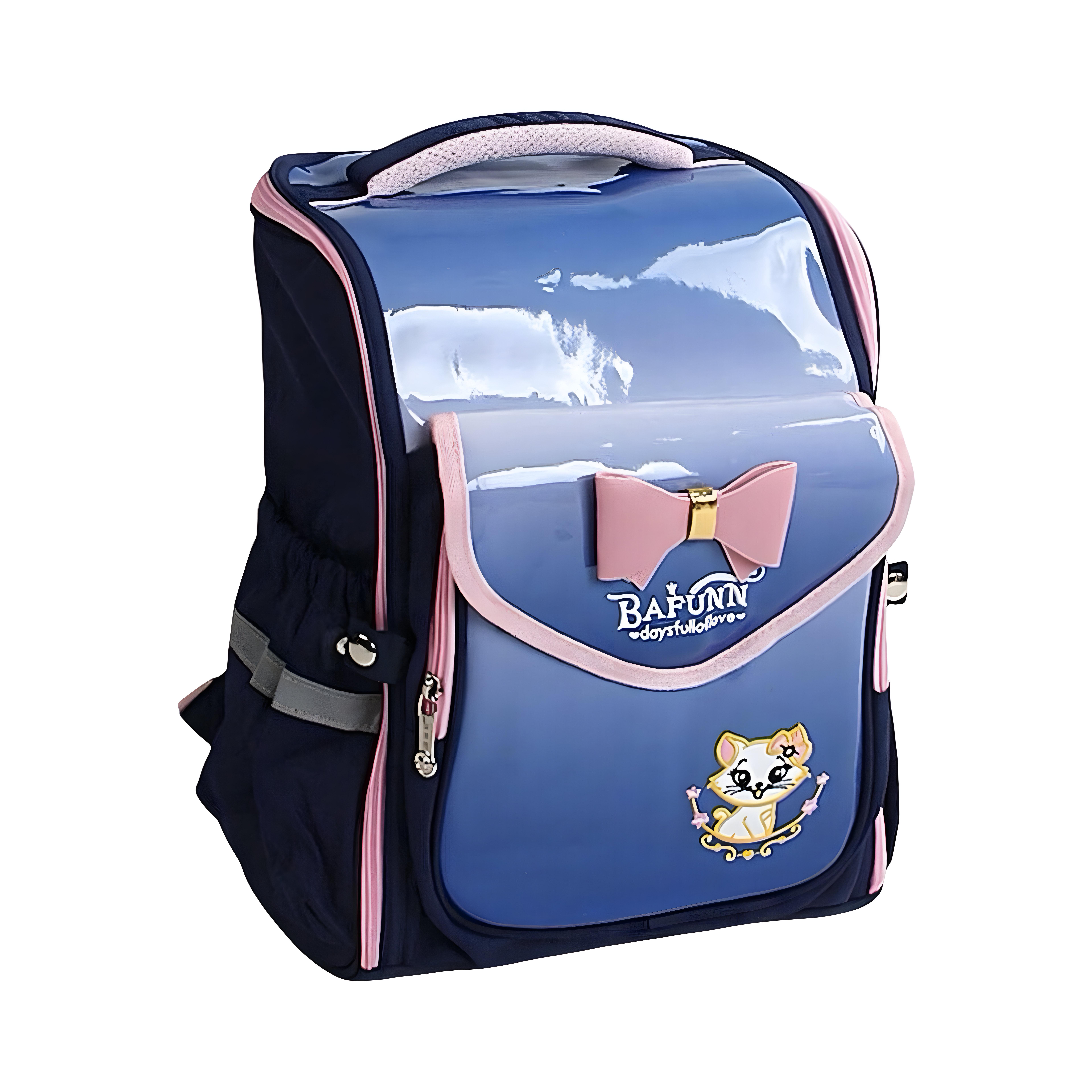 Рюкзак школьный детский для девочек Кошка C 65492-2 (28821173)