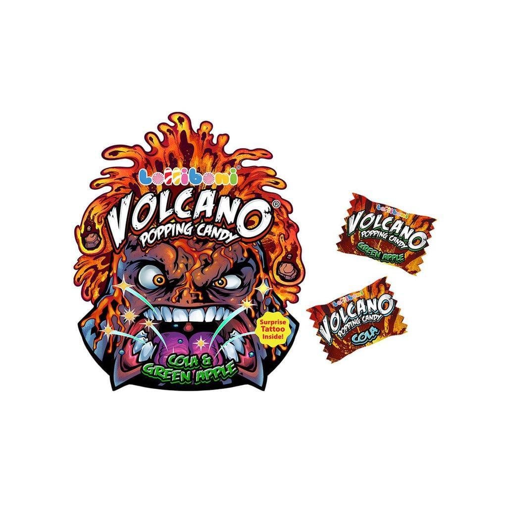 Конфеты Volcano Popping Candy Cola & Green Apple 18 г (1989178875)