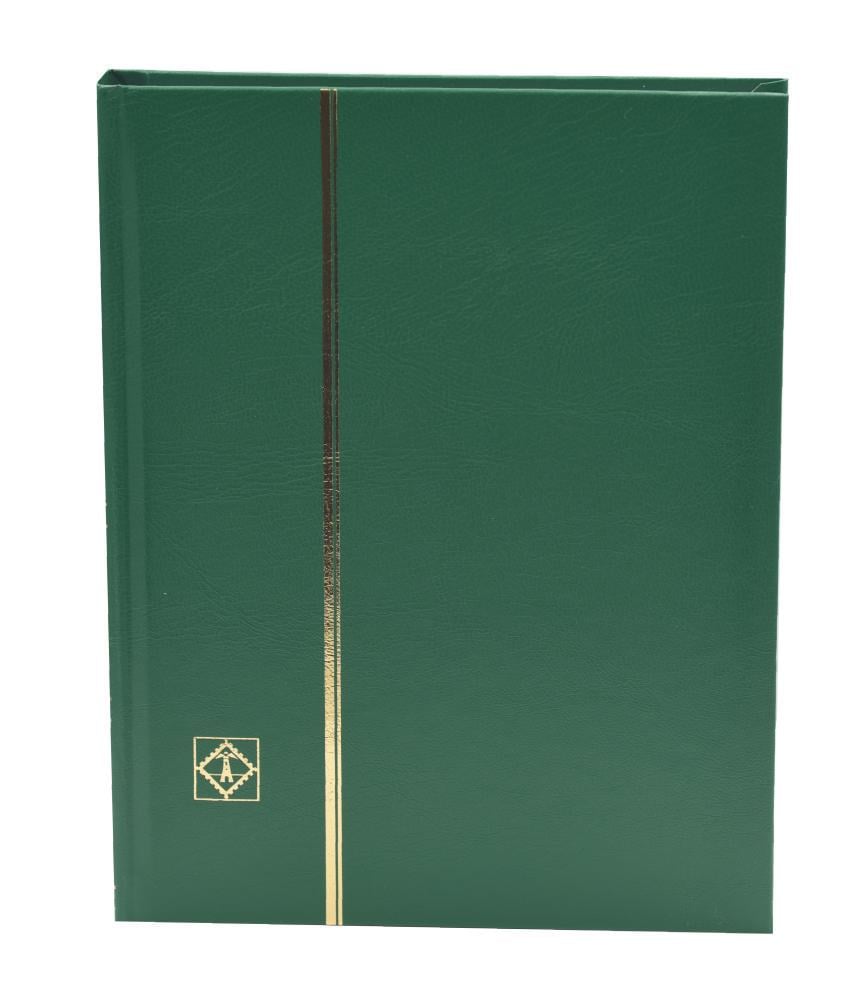 Альбом для марок на 32 страницы Leuchtturm BASIC А5 Зеленый (А19583)