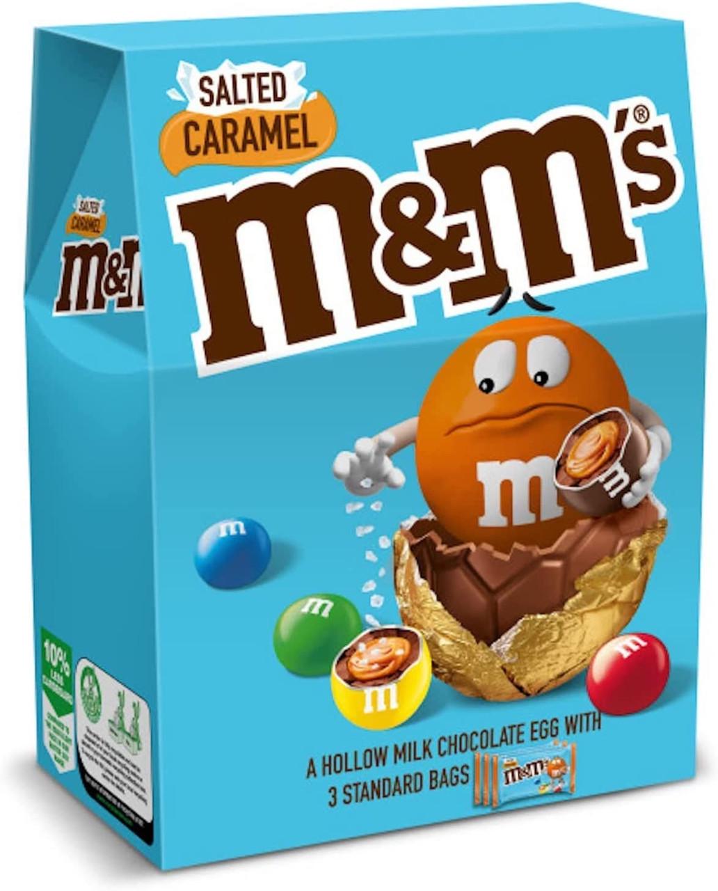 Шоколадне великоднє яйце M&M's Salted Caramel Chocolate Extra Large Easter Egg 286 г (1819839627)