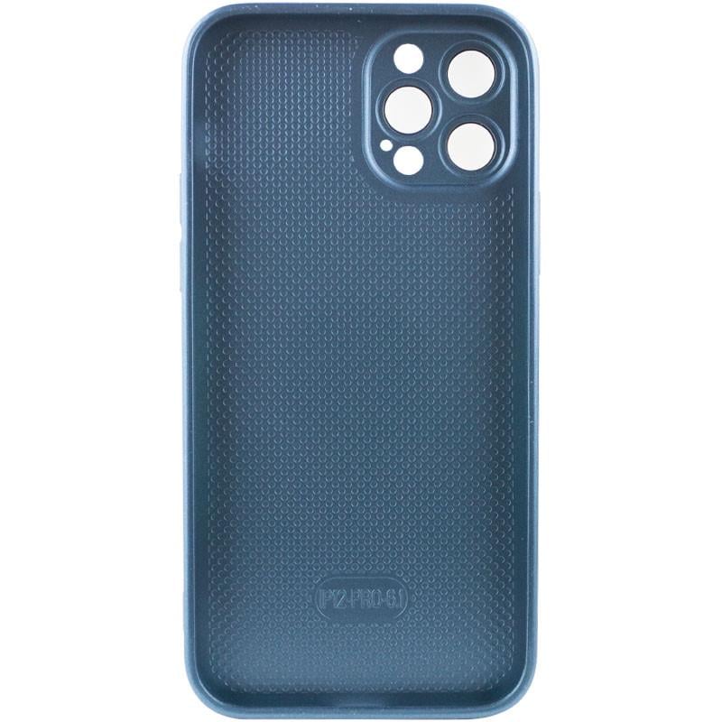 Протиударний Чохол TPU+Glass Sapphire matte case для Apple iPhone 11 Pro Max (6.5") Navy Blue - фото 4