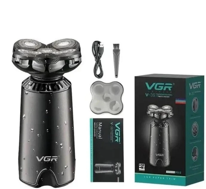 Электробритва аккумуляторная VGR V-397 с 5 бритвенными головками