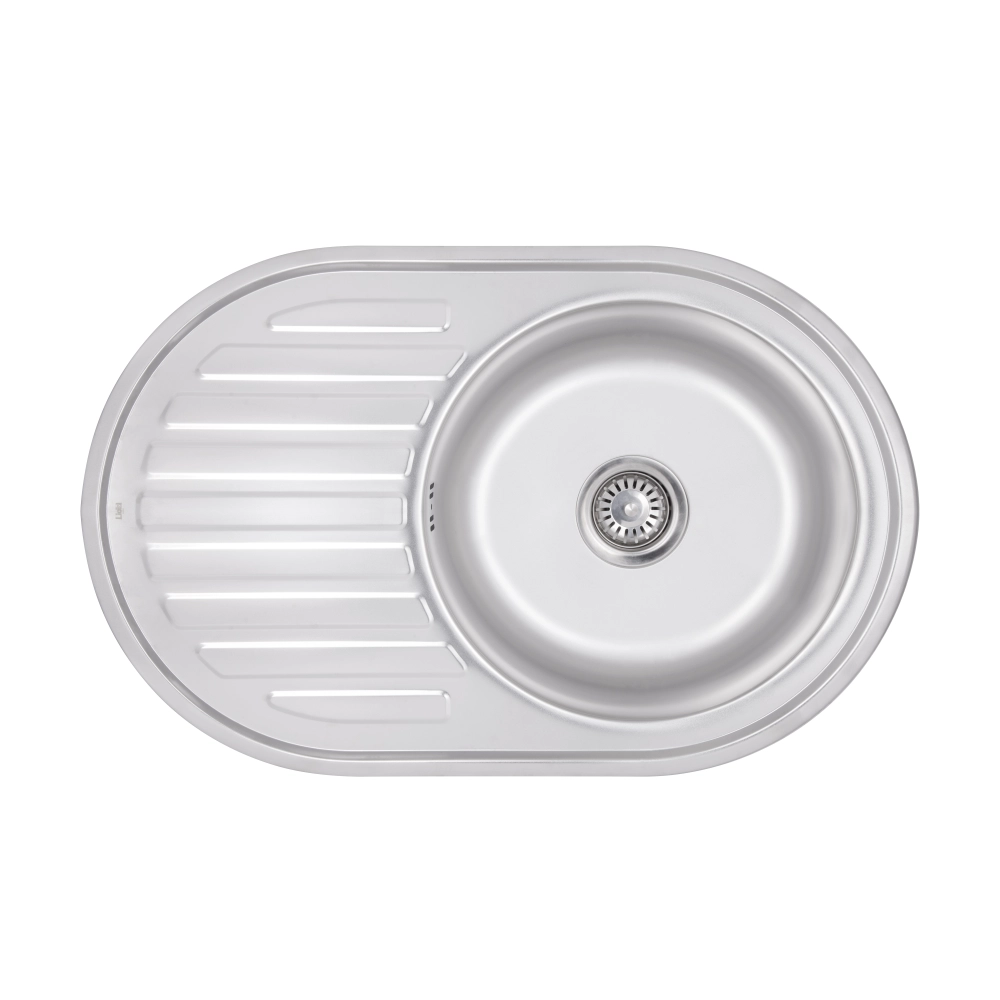 Мийка для кухні Lidz 7750 Satin 0,6 мм (27776)