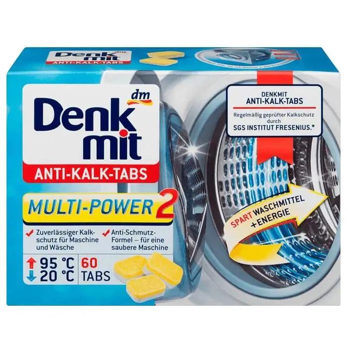 Таблетки для очистки стиральных машин Denkmit Anti-Kalk Tabs 60 шт. (1801785857)