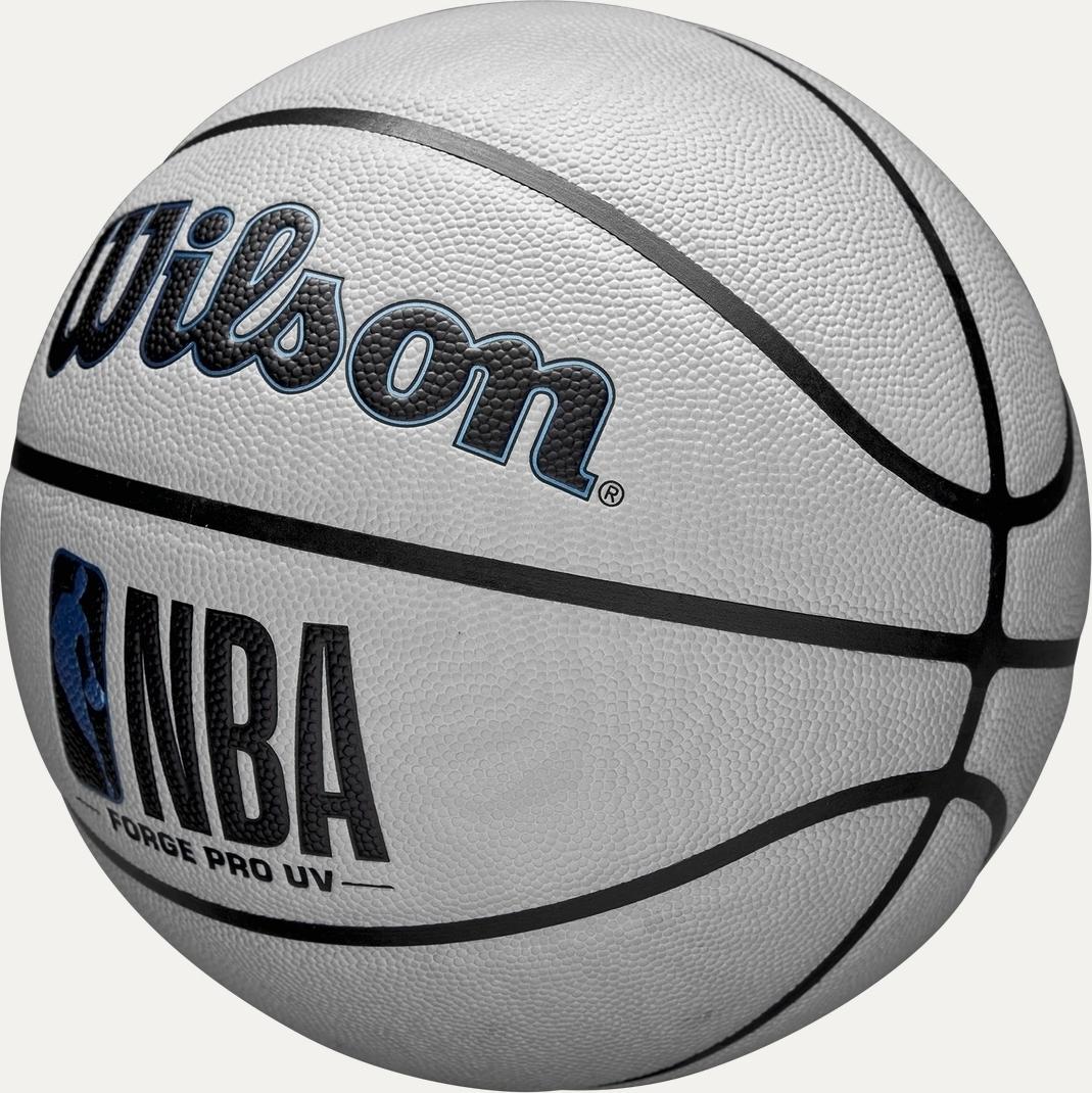Баскетбольний м'яч Wilson NBA FORGE PRO UV р. 7 Сіро-синій (WZ2010801XB7) - фото 3 Баскетбольний м'яч Wilson NBA FORGE PRO UV р. 7 Сіро-синій (WZ2010801XB7) - фото 3