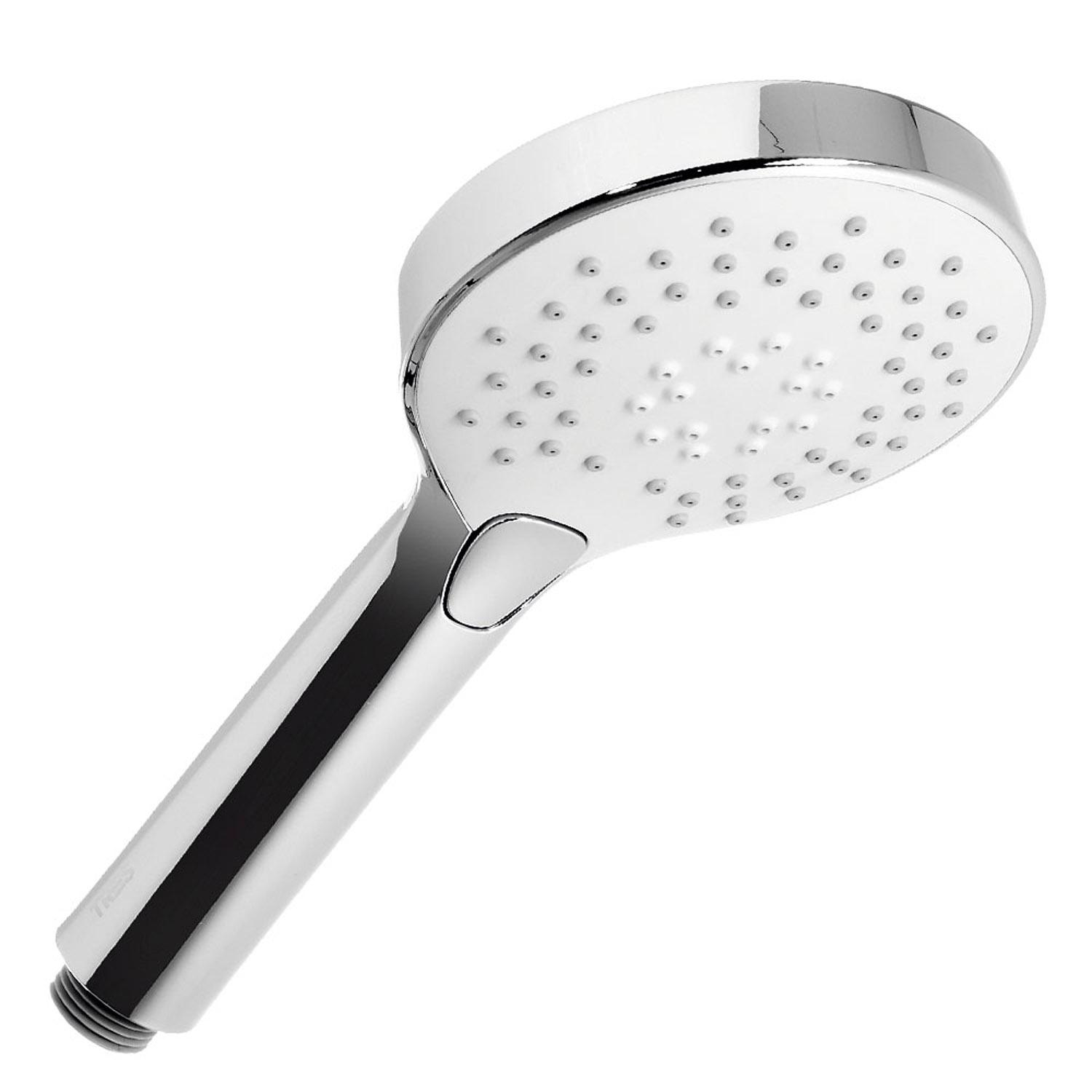 Душевая лейка Tres Showers 29974905 с кнопкой 110 мм Хром (239296)