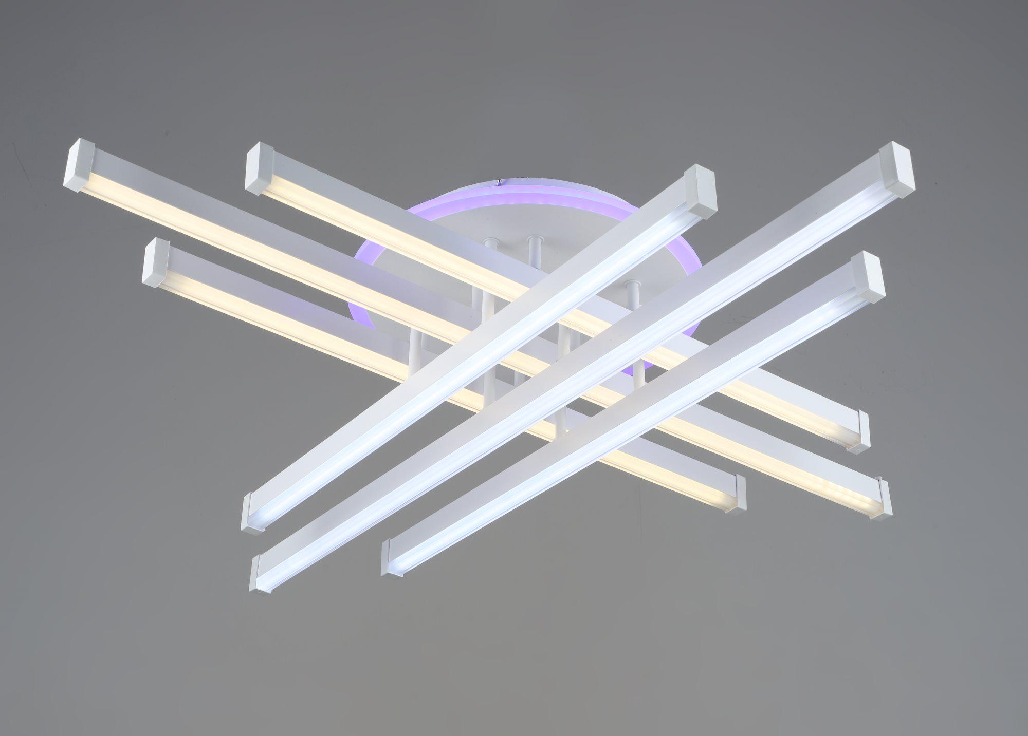 Люстра светодиодная Sirius B YH1036/6A WT с подсветкой